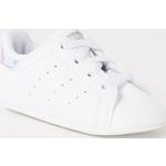 Weiße adidas Stan Smith Low Sneaker aus Kunstleder für Babys Größe 20 