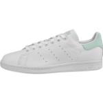 Reduzierte Weiße adidas Stan Smith Low Sneaker aus Kunstleder für Damen Größe 43,5 