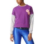 Violette adidas Stellasport Herrensweatshirts Größe M 