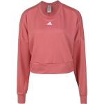 Reduzierte Pinke adidas Performance Studio Damensweatshirts Größe XS 