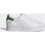Reduzierte Weiße Streetwear adidas Superstar Bold Low Sneaker aus Leder für Damen Größe 43,5 
