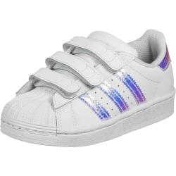 adidas Superstar CF C Sneaker Low, 30 EU, Kinder, Weiß