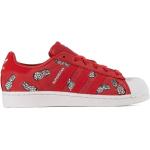 Rote adidas Superstar Fitnessschuhe 