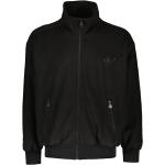 Reduzierte Schwarze Unifarbene adidas Stehkragen Zip Hoodies & Sweatjacken mit Reißverschluss aus Polyester für Herren Größe XL 
