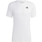 Weiße adidas FreeLift T-Shirts aus Mesh für Herren Größe XL 