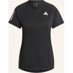 Schwarze adidas T-Shirts aus Mesh für Damen Größe S 