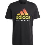 Schwarze adidas DFB DFB - Deutscher Fußball-Bund T-Shirts für Herren Größe L 