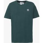 Reduzierte Grüne adidas Essentials T-Shirts für Herren Größe L 