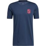 Marineblaue adidas Golf T-Shirts für Herren Größe S 