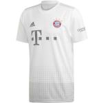Weiße adidas FC Bayern T-Shirts für Herren Größe S 