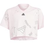 Rosa adidas Kinder T-Shirts für Jungen Größe 128 