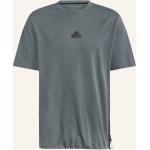 Dunkelgrüne adidas T-Shirts aus Baumwolle für Herren Übergrößen 