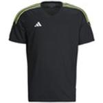 Schwarze adidas Tiro 23 T-Shirts für Herren Größe XS 
