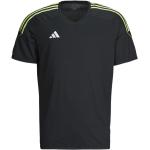Schwarze adidas Tiro 23 T-Shirts für Herren Größe M 