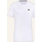 Weiße adidas Essentials T-Shirts für Herren Übergrößen 