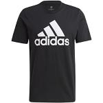 Reduzierte Schwarze Kurzärmelige adidas T-Shirts für Herren Größe XL 