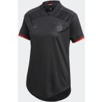 Reduzierte Schwarze adidas DFB Away DFB - Deutscher Fußball-Bund T-Shirts aus Jersey für Damen Größe S 