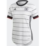 Reduzierte Weiße adidas DFB Home DFB - Deutscher Fußball-Bund T-Shirts aus Jersey für Damen Größe XL 