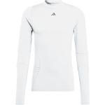 Reduzierte Weiße Langärmelige adidas Performance T-Shirts für Herren für den für den Winter 
