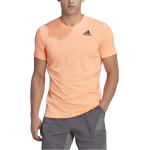 Reduzierte Orange adidas Performance T-Shirts aus Polyester für Herren Größe XXL 