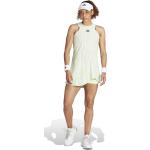 adidas Tenniskleid Airchill Pro Melbourne (schmal, integrierte Tight) 2024 hellgrün Damen