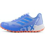 Blaue adidas Terrex Agravic Flow Gore Tex Trailrunning Schuhe leicht für Damen Größe 36,5 