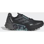 Blaue adidas Terrex Agravic Flow Gore Tex Trailrunning Schuhe aus Mesh Leicht für Damen Größe 41,5 
