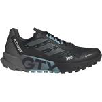 Schwarze adidas Terrex Agravic Flow Gore Tex Trailrunning Schuhe aus Mesh leicht für Damen Größe 37,5 