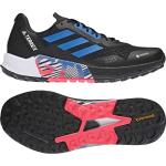 Schwarze adidas Terrex Agravic Flow Gore Tex Trailrunning Schuhe aus Mesh leicht für Herren Größe 46 