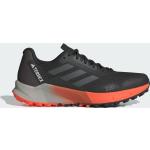 Reduzierte Schwarze adidas Terrex Agravic Flow Trailrunning Schuhe leicht für Herren Größe 40,5 