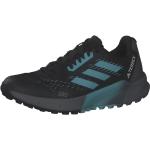 Schwarze adidas Terrex Agravic Flow Trailrunning Schuhe für Damen Größe 38 