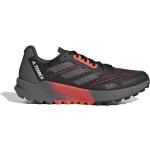 Reduzierte Schwarze adidas Terrex Agravic Flow Trailrunning Schuhe mit Strass aus Mesh für Herren Größe 41,5 