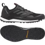 Reduzierte Schwarze adidas Terrex Agravic Trailrunning Schuhe aus Textil wasserdicht für Herren Größe 42 