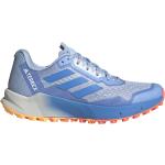 Reduzierte Blaue adidas Terrex Agravic Flow Trailrunning Schuhe leicht für Damen Größe 36,5 