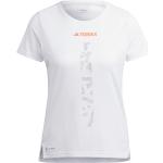 adidas Terrex Damen Agravic T-Shirt (Größe M, weiss)