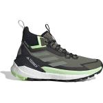 Grüne adidas Terrex Free Hiker Outdoor Schuhe für Herren Größe 42,5 