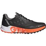 Schwarze adidas Terrex Agravic Flow Gore Tex Trailrunning Schuhe leicht für Herren Größe 42,5 