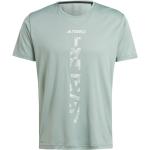 Grüne adidas Terrex Agravic T-Shirts für Herren Größe XL 