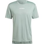 Grüne Sportliche adidas Terrex T-Shirts für Herren Größe M 