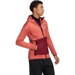 Adidas Terrex Hiking Jacket Tech Fleece Lite Hooded magic earth