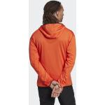 Adidas Terrex Hiking Jacket Tech Fleece Lite Hooded semi impact orange