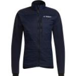 Adidas Terrex Hybrid Insulation Jacket M Legend Ink - Black, Größe S - Herren PrimaLoft® Outdoor Jacke, Farbe Blau