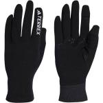 Schwarze adidas Terrex Handschuhe aus Jersey Größe 8 