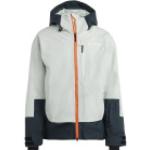 Adidas Terrex Myshelter 2l Insulated Ski Jacket M Linen Green - Shadow Green, Größe S - Herren PrimaLoft® Anorak, Farbe Grün-Weiß