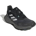 Reduzierte Schwarze adidas Performance Trailrunning Schuhe mit Schnürsenkel in Normalweite aus Textil wasserabweisend für Damen Größe 42 