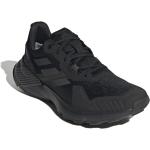 Schwarze adidas Performance Trailrunning Schuhe mit Schnürsenkel in Normalweite aus Mesh wasserabweisend für Herren Größe 48 