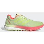 Reduzierte Limettengrüne adidas Terrex Speed Trailrunning Schuhe mit Schnürsenkel aus Mesh Leicht für Damen Größe 42 