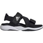 Schwarze adidas Terrex Outdoor-Sandalen mit Riemchen in Normalweite aus Textil atmungsaktiv für Herren Größe 40,5 für den für den Sommer 