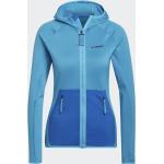 Adidas Terrex Tech Lite Hooded Hiking Jacket app sky rush/shock blue