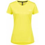 Gelbe Kurzärmelige adidas Terrex T-Shirts aus Polyester für Damen Größe S 